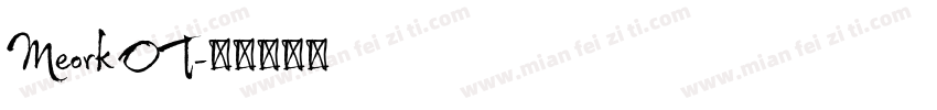 Meork OT字体转换